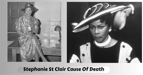 Stephanie st clair cause of death - Jul 17, 2022 · St. Clair Christine Ann July 8, 2022. Beloved wife of Jack St. Clair, mother of Lauren (Jason Waugh) and Stephanie (Nick Kocinski), sister of Peter, Linda, Anton, and Rosanne and the favorite aunt ... 